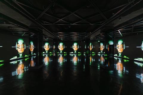 Flannels Beyonce pop-up store interior